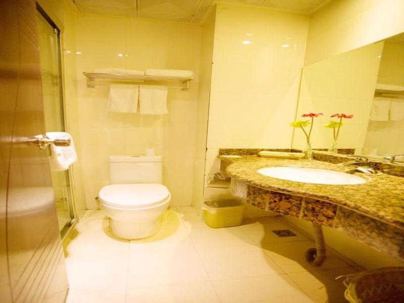 Greentree Inn Shanxi Yan An Luochuan Fuqian Street Express Hotel Exteriör bild