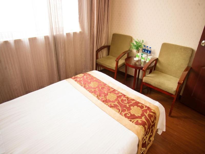 Greentree Inn Shanxi Yan An Luochuan Fuqian Street Express Hotel Exteriör bild