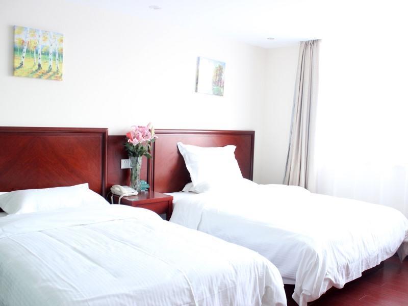 Greentree Inn Shanxi Yan An Luochuan Fuqian Street Express Hotel Exteriör bild