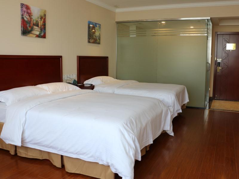 Greentree Inn Shanxi Yan An Luochuan Fuqian Street Express Hotel Exteriör bild