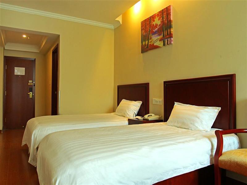 Greentree Inn Shanxi Yan An Luochuan Fuqian Street Express Hotel Exteriör bild