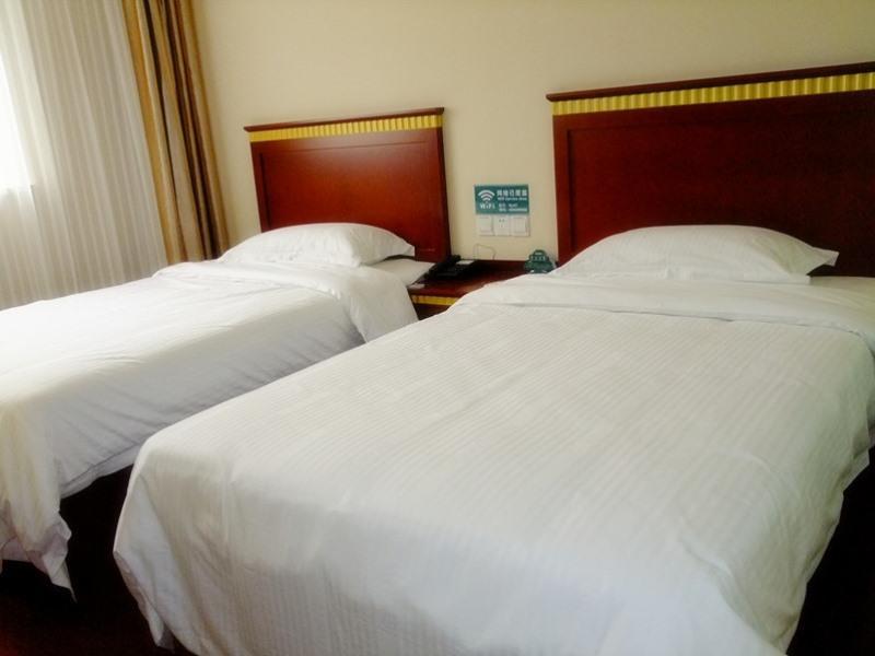 Greentree Inn Shanxi Yan An Luochuan Fuqian Street Express Hotel Exteriör bild