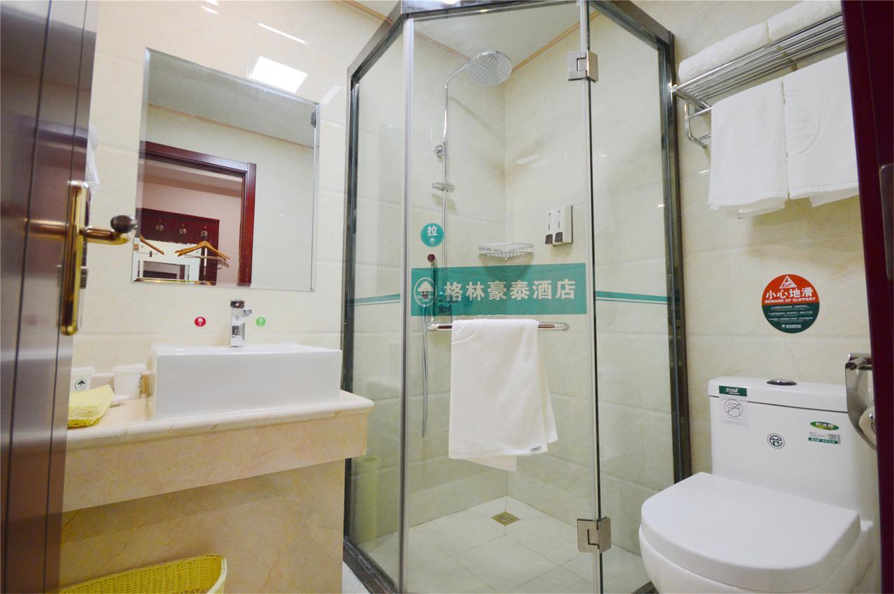 Greentree Inn Shanxi Yan An Luochuan Fuqian Street Express Hotel Exteriör bild