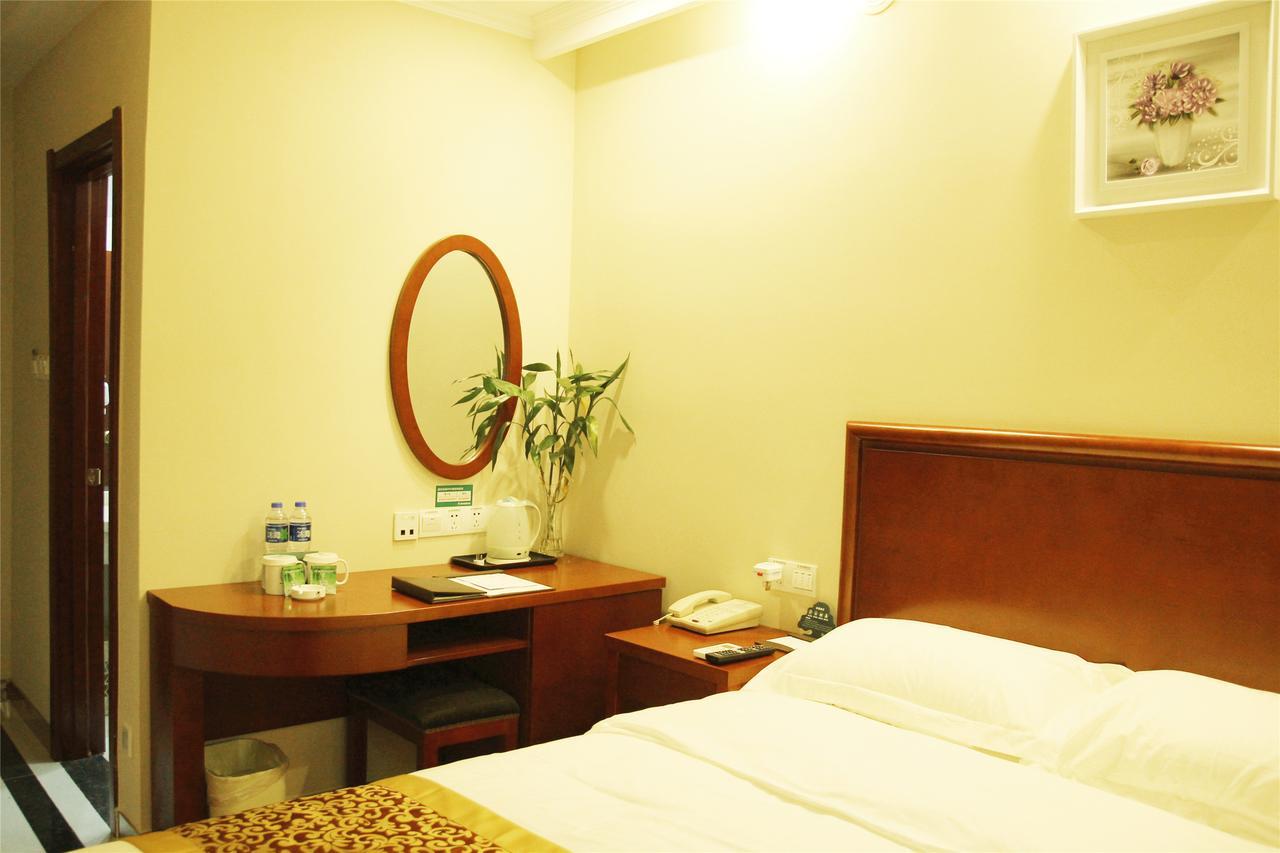 Greentree Inn Shanxi Yan An Luochuan Fuqian Street Express Hotel Exteriör bild
