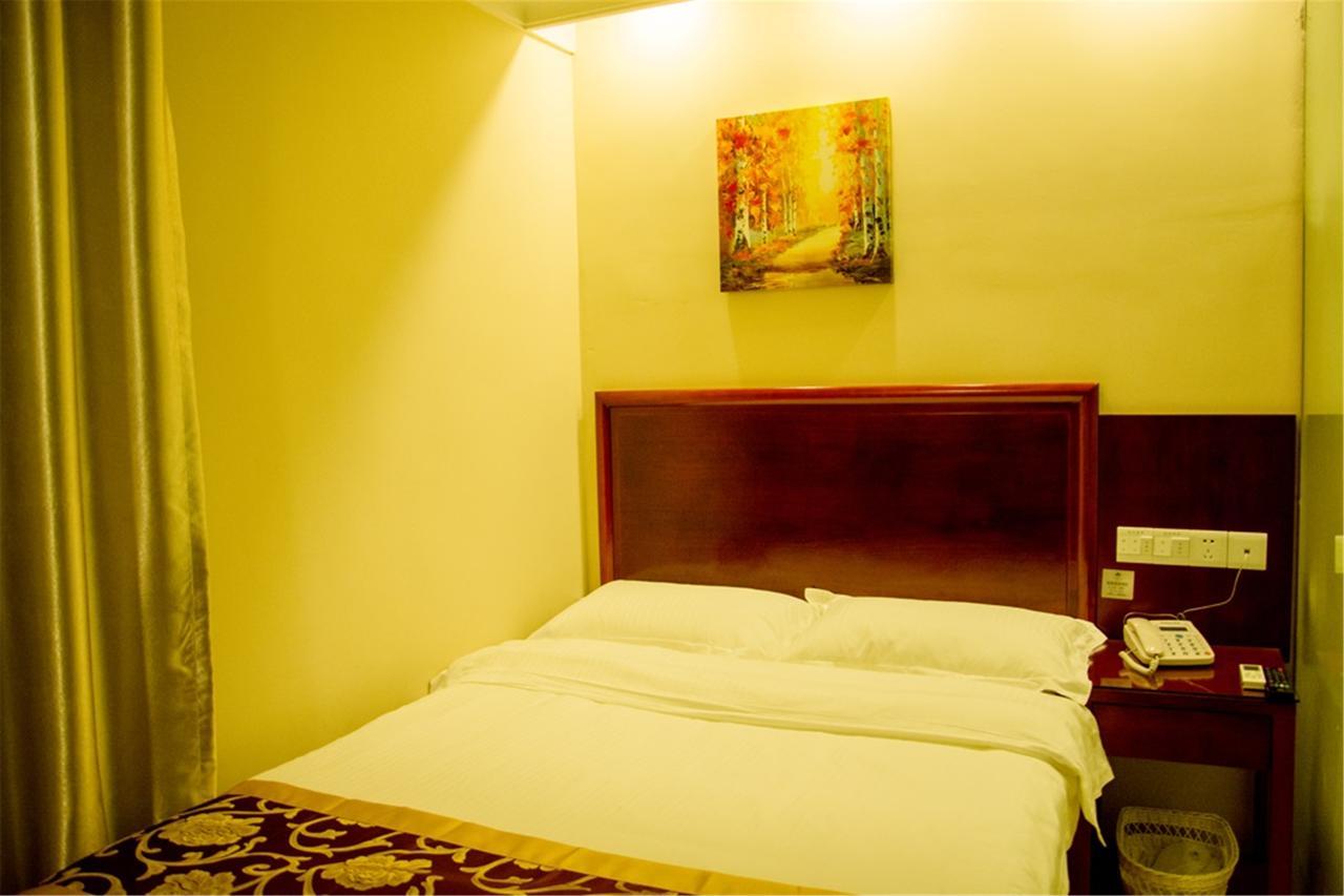 Greentree Inn Shanxi Yan An Luochuan Fuqian Street Express Hotel Exteriör bild