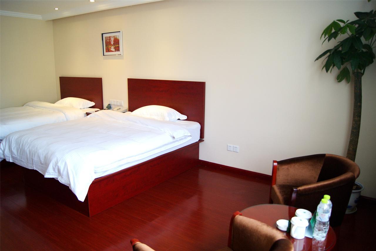 Greentree Inn Shanxi Yan An Luochuan Fuqian Street Express Hotel Exteriör bild