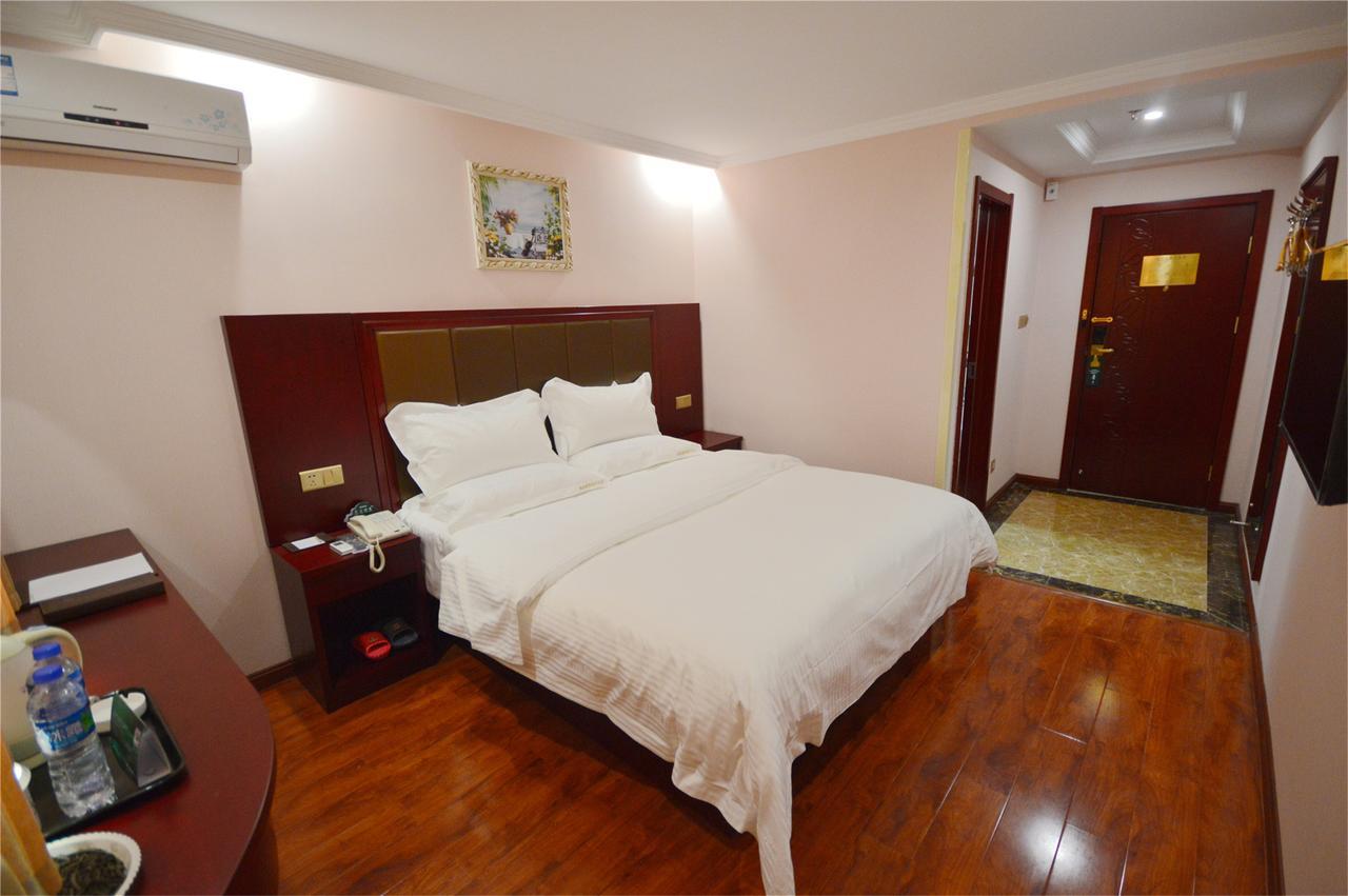 Greentree Inn Shanxi Yan An Luochuan Fuqian Street Express Hotel Exteriör bild