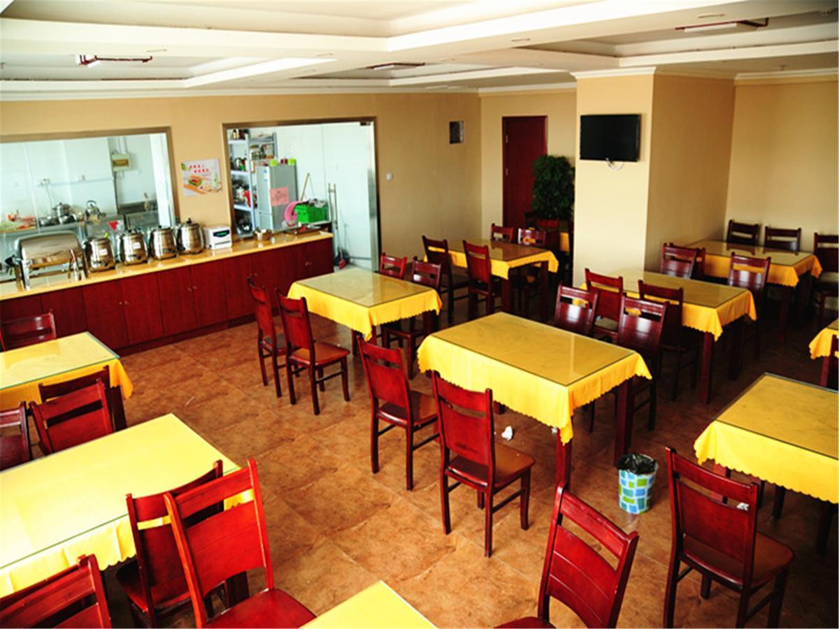 Greentree Inn Shanxi Yan An Luochuan Fuqian Street Express Hotel Exteriör bild