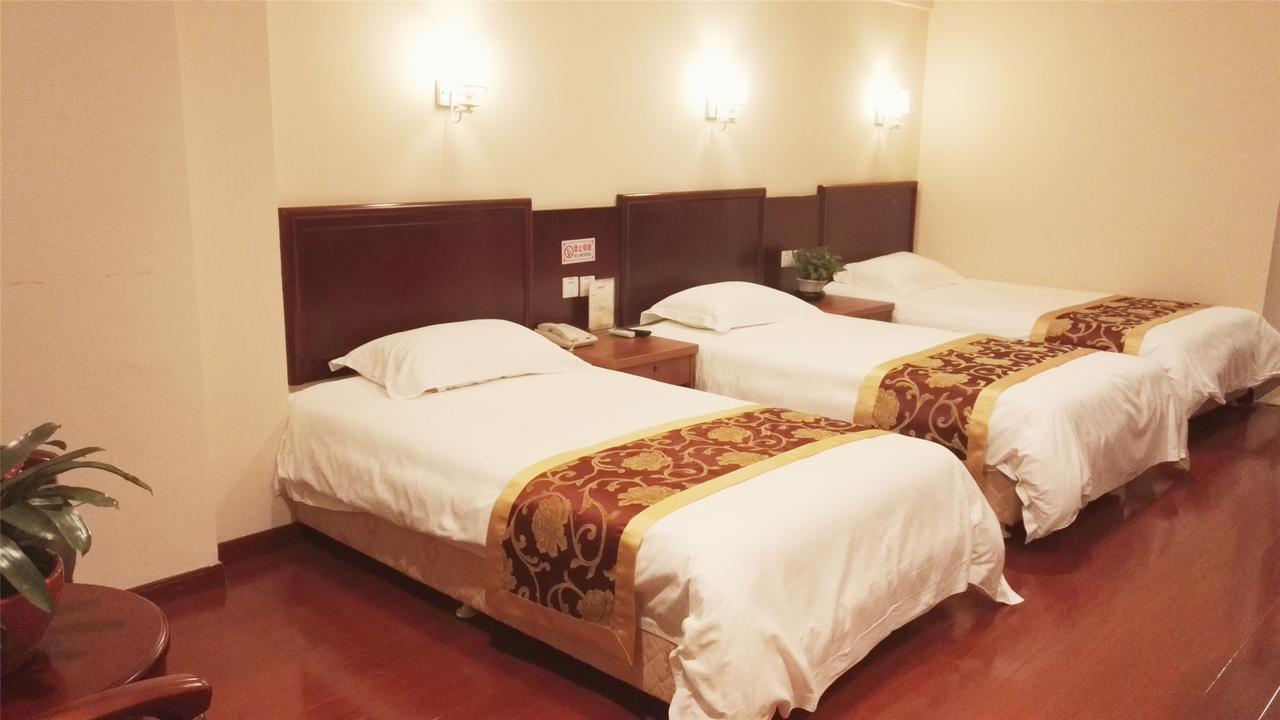 Greentree Inn Shanxi Yan An Luochuan Fuqian Street Express Hotel Exteriör bild