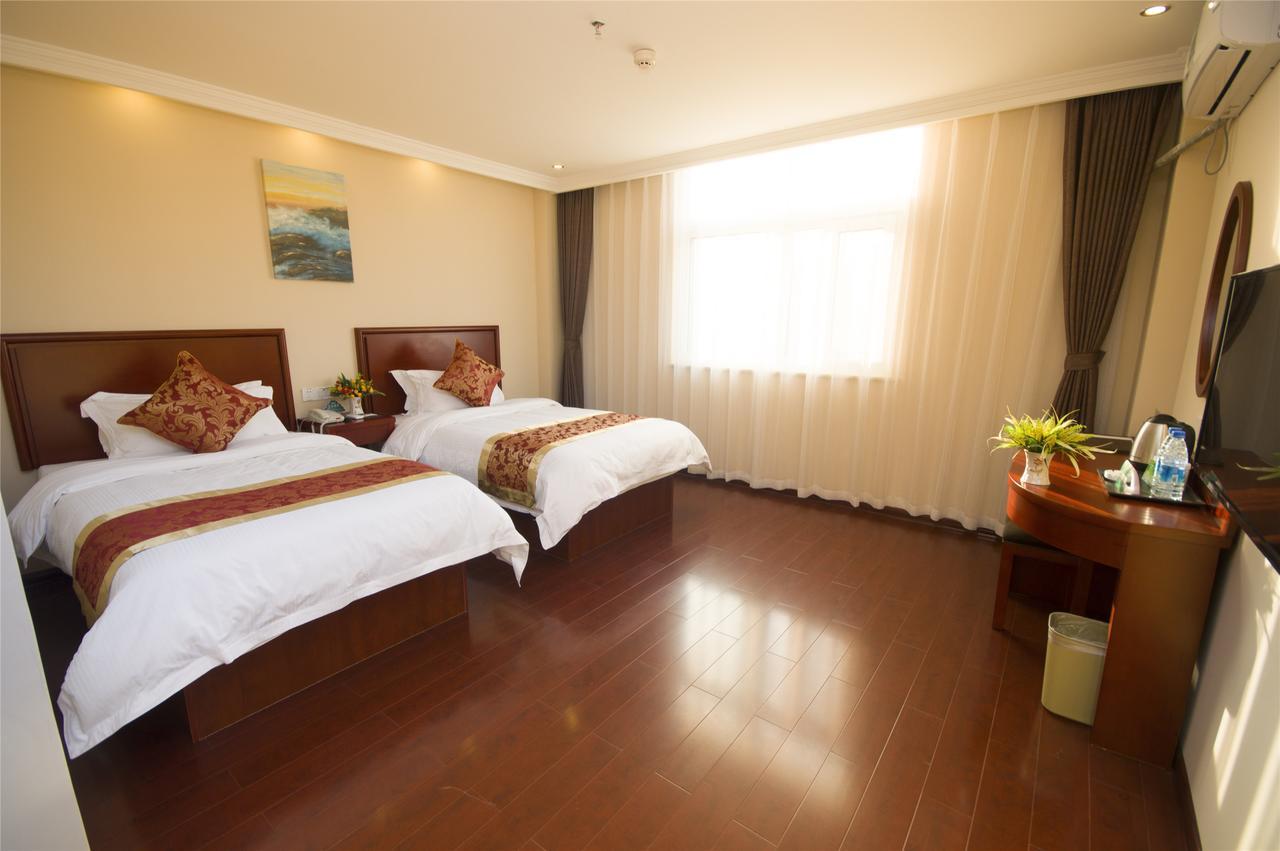 Greentree Inn Shanxi Yan An Luochuan Fuqian Street Express Hotel Exteriör bild